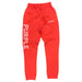 Purple-brand French Embroidered Logo Joggers Mens Style : P412-frej222