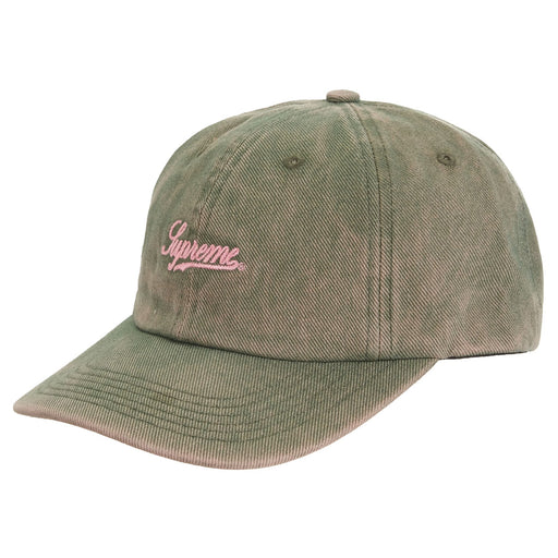 Supreme Washed Twill 6-Panel Green