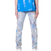 Purple-brand Paint Over Jacquard Monogram Jeans Mens Style : P001-lbpj222