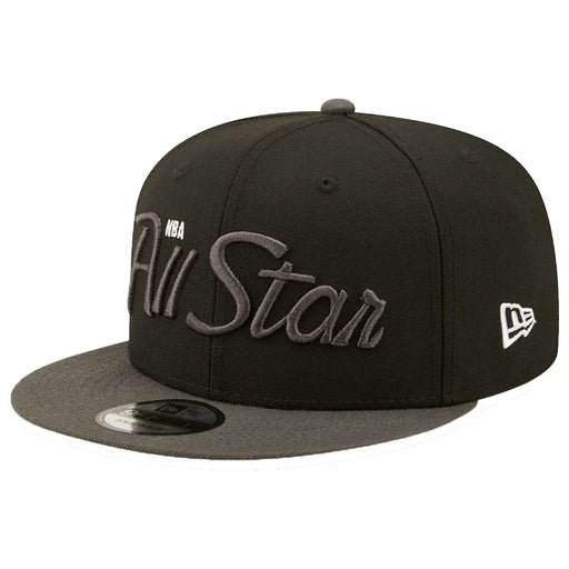 New Era 9fifty Nba Brooklyn Nets All Star Game Script Black Snapback Unisex Style : Hhh-gv-947783