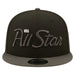 New Era 9fifty Nba Brooklyn Nets All Star Game Script Black Snapback Unisex Style : Hhh-gv-947783