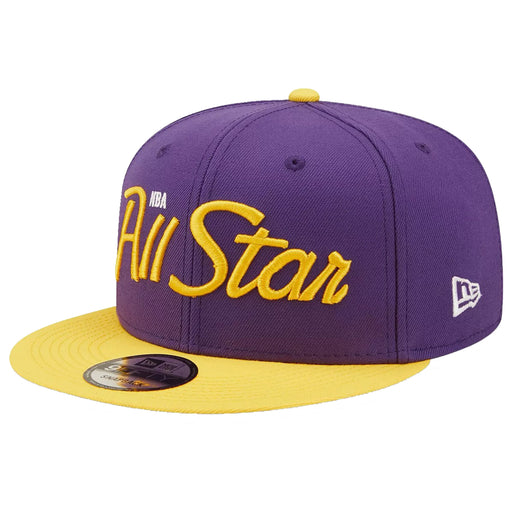 New Era Los Angeles Lakers Purple 2022 Nba All-star Game Script 9fifty Snapback Unisex Style : Hhh-gv-947790