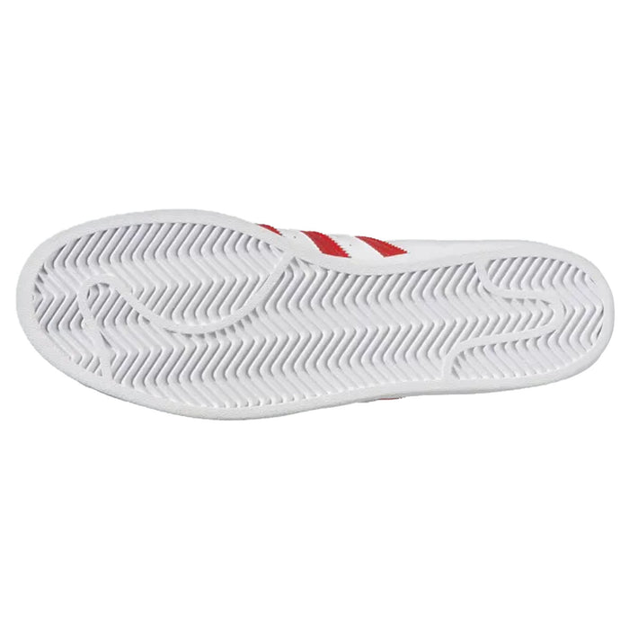 adidas Superstar Cloud White Vivid Red