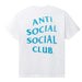 Anti Social Social Club A Drop In The Bucket T-shirt White