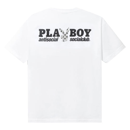 Anti Social Social Club Playboy Checkered T-shirt White