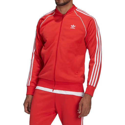 adidas Primeblue SST Track Jacket Vivid Red