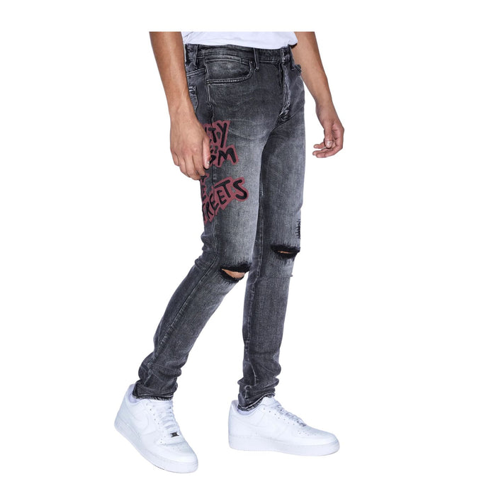 Ksubi Van Winkle Spray Jean Mens Style : Mpf22dj001