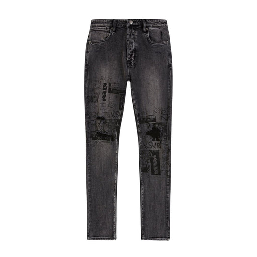 Ksubi Van Winkle Mash Up Jean Mens Style : Mpf220j039