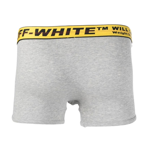 OFF-WHITE Classic Industrial Tripack Boxers Melange Grey