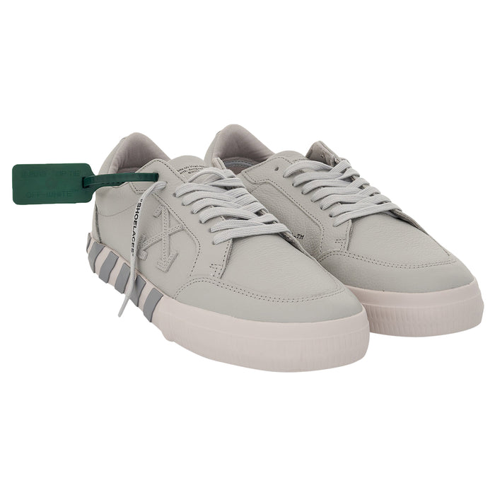 OFF-WHITE Low Vulcanized Calf Leather Medium Grey