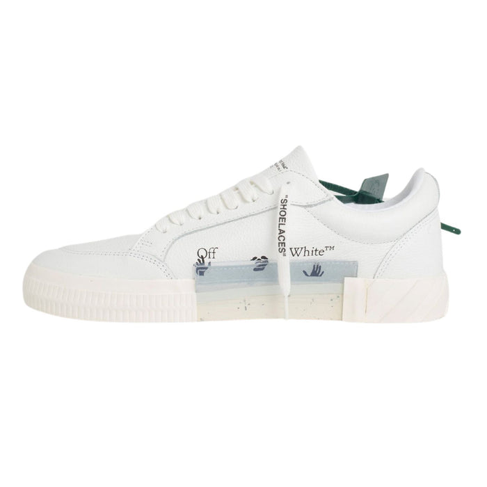 Off-white Low Vulcanized Calf Leather Mens Style : Omia085c99lea0010