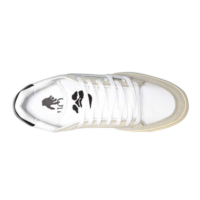 OFF-WHITE Vulcanized 5.0 Low Top Distressed White White