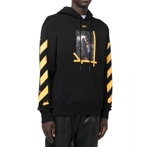 Off-white Diag Arr Carav Ann Slim  Hoodie Mens Style : Ombb097c99fle01