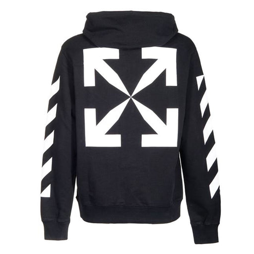 Off-white Diag Arrow Slim Hoodie Mens Style : Ombb097c99fle01