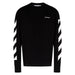 Off-white Diag Helvetica Skate L/s Tee Mens Style : Omab064c99jer00