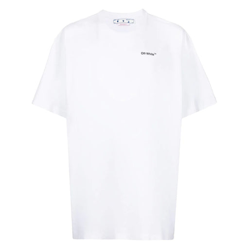 Off-white Caravag Arrow Over S/s Tee Mens Style : Omaa038c99jer00