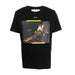 OFF-WHITE Arrow Caravaggio St. Fran Skate Slim Tee Black/Yellow/Multi