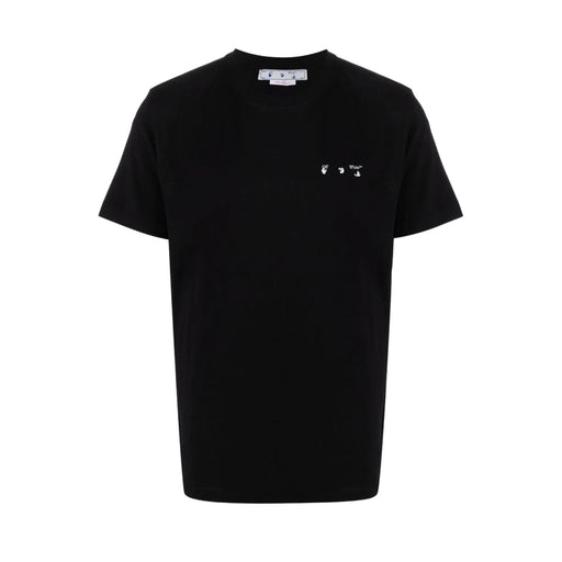 Off-white Caravag Paint Slim S/s Tee Mens Style : Omaa027c99jer00