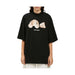 Palm Angels Womens Bear Loose T-Shirt Black/Brown