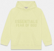 Essentials Fear Of God  Mens Canary Hoodie Mens Style : Fgmh9012
