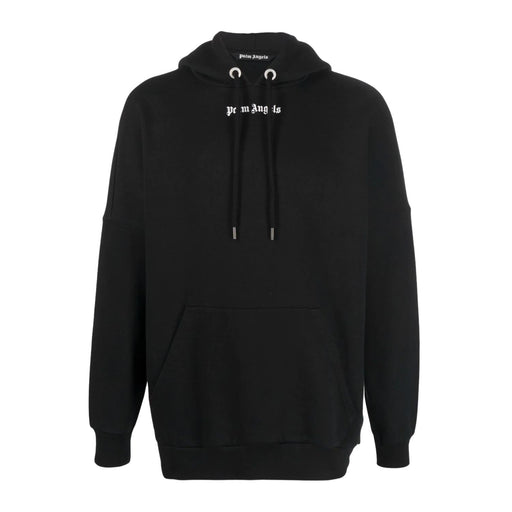 Palm Angels Logo Hoodie Black/White