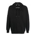 Palm Angels Logo Hoodie Black/White