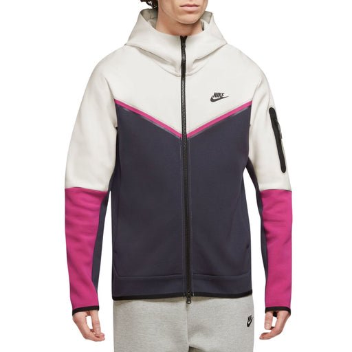 Nike Sportswear Tech Fleece Full-Zip Hoodie Phantom/Cave Purple/Active Pink