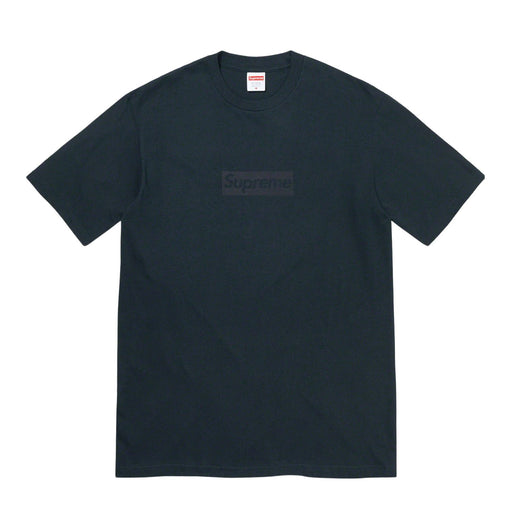 Supreme Tonal Box Logo Tee Navy