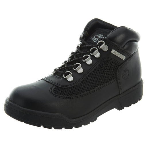 Timberland Field Boot Mid Lace Up Black (GS)
