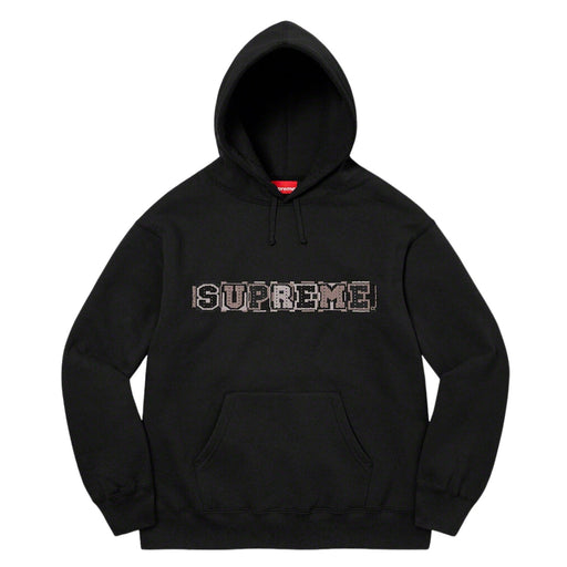 Supreme Beaded Harvard Hooded Sweatshirt Mens Style : Ss23sw60