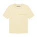 Fear Of God Essential Yellow Flocked T-shirt Mens Style : 125su222006f