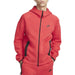 Nike Sportswear Tech Fleece Windrunner Full-Zip Hoodie Light University Red Heather/Black