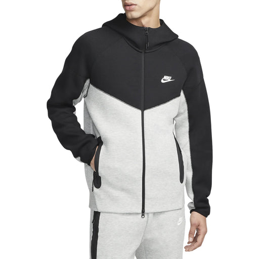 Nike Sportswear Tech Fleece Windrunner Full-Zip HoodieDark Grey Heather/Black/White