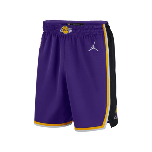 Nike LA Lakers Statement Edition 2020 Swingman Shorts Field Purple/White