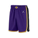 Nike LA Lakers Statement Edition 2020 Swingman Shorts Field Purple/White