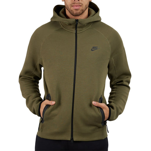 Nike Sportswear Tech Fleece Windrunner Full-Zip Hoodie Medium Olive/Black