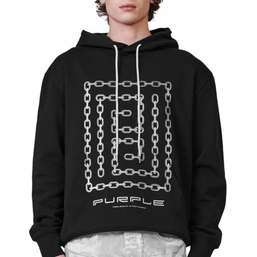 Purple-brand French Terry Pullover Hoody Mens Style : P410-fbsc322