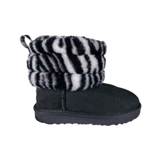Uggs Fluff Mini Quilted Zebra Boots Toddlers Style : 1116116t