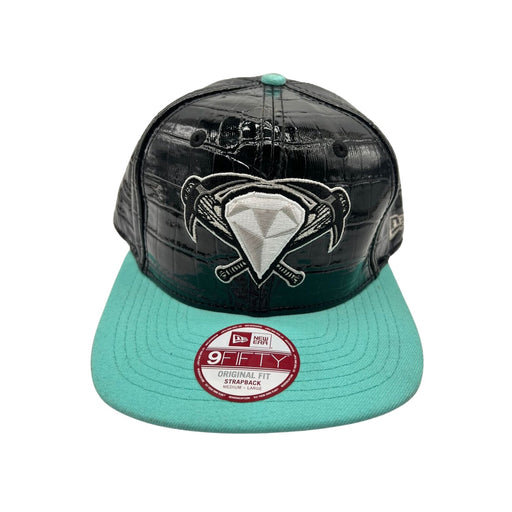 New Era 9fifty West Tenn Diamond Jaxx Black Leather Strapback Unisex Style : Hhh-16577845