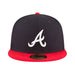 New Era 59fifty Atlanta Braves 1995 World Series Fitted Hat Unisex Style : Hhh-11783658