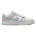 Nike Dunk Low Light Bone Armory Blue (Women's)
