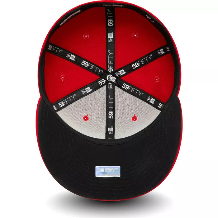 New Era 59fifty Los Angeles Angels Basic Red Fitted Hat Unisex Style : Hhh-70383734