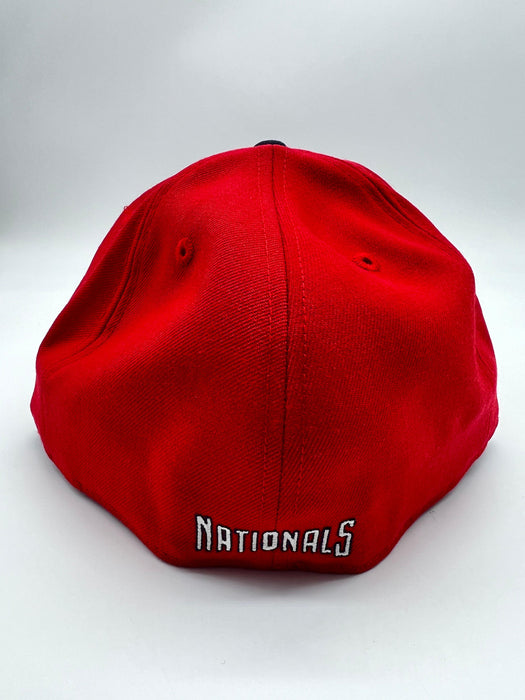 New Era 59fifty Washington Nationals Basic Red Navy Fitted Hat Unisex Style : Hhh-71507209