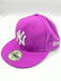New Era 59fifty New York Yankees Basic Logo Grape Fitted  Hat Unisex Style : Hhh-91012941