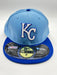 New Era 59fifty Kansas City Royals Sky Blue Fitted Hat Unisex Style : Hhh-89788605