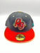 New Era 59fifty Rancho Cucamonga Quakes Black Fitted Hat Unisex Style : Hhh-71320792
