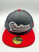 New Era 59fifty Idaho Falls Chukars Black Fitted Hat Unisex Style : Hhh-55698122