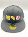 New Era 59fifty Fresno Grizzlies Black Fitted Hat Unisex Style : Hhh-70376500