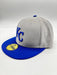 New Era 59fifty Kansas City Royals Gray/royal Blue Fitted Hat Unisex Style : Hhh-71320723