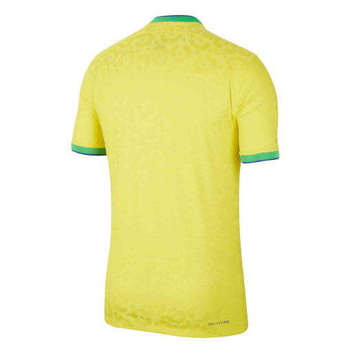 Nike Brazil 2022/23 Stadium Home ADV Dri-FIT Soccer Jersey Dynamic Yellow/Green